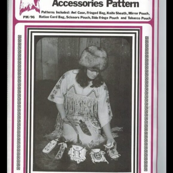 Vintage Eagle View Women's Leather Accessories Sewing Pattern - Pouches, Cases - Picture 3 of 3